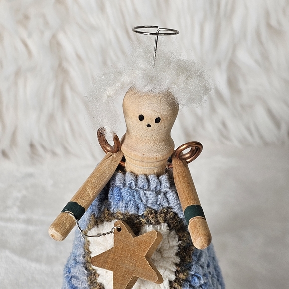 Vintage Holiday Ornament Angel - Picture 2 of 12